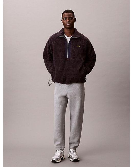 Calvin Klein Brown Jeans Spacer Low Rise Joggers for men