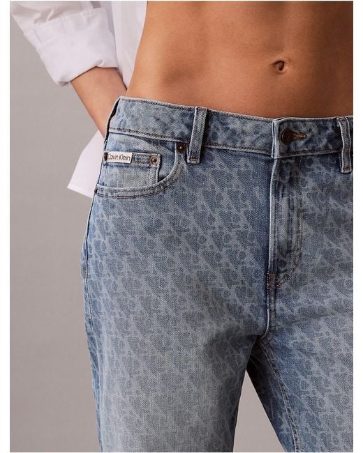 Calvin Klein Gray Calvin Klein 90S Straight Jeans