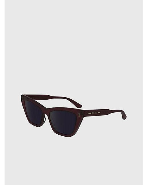 Calvin Klein Blue Butterfly Sunglasses