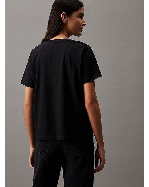 Calvin Klein Black Soft Cotton T-Shirt