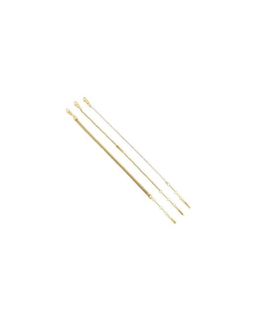 Calvin Klein Metallic 3-Piece Bracelet Set