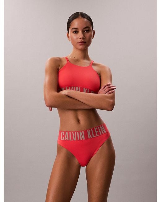 Calvin Klein Pink Bikini Bottoms