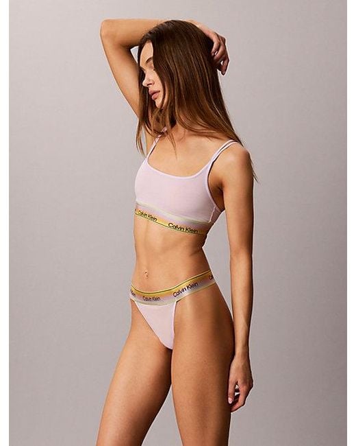 Calvin Klein String in het Brown