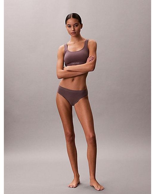 Calvin Klein 3-Pack Slips in het Gray