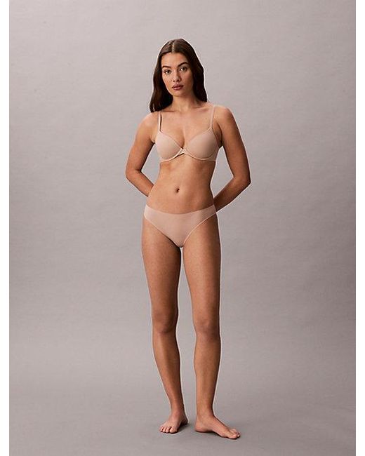 Calvin Klein Natural Bikini Briefs Perfectly Fit Ultralight