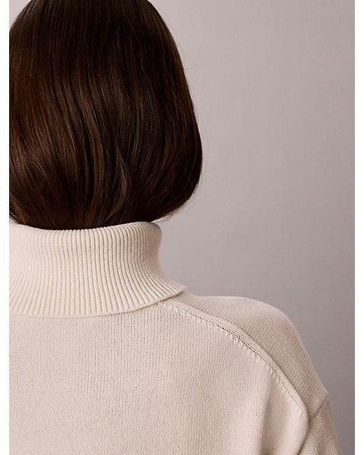 Calvin Klein Multicolor Jeans Monologo Turtleneck Jumper