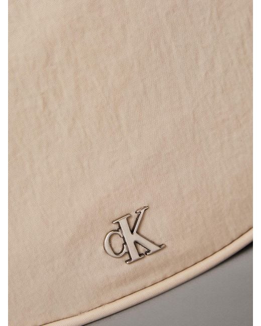 Calvin Klein Natural Sling Hobo Bag
