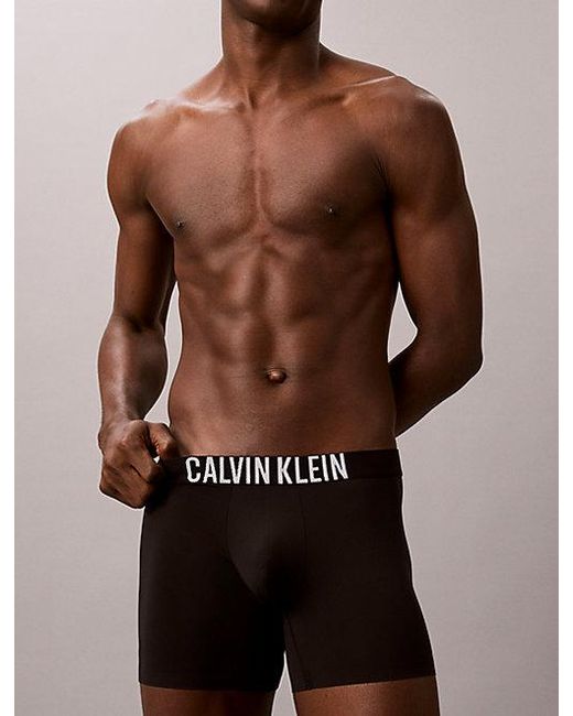 Calvin Klein Brown Boxer Briefs Intense Power Motion for men
