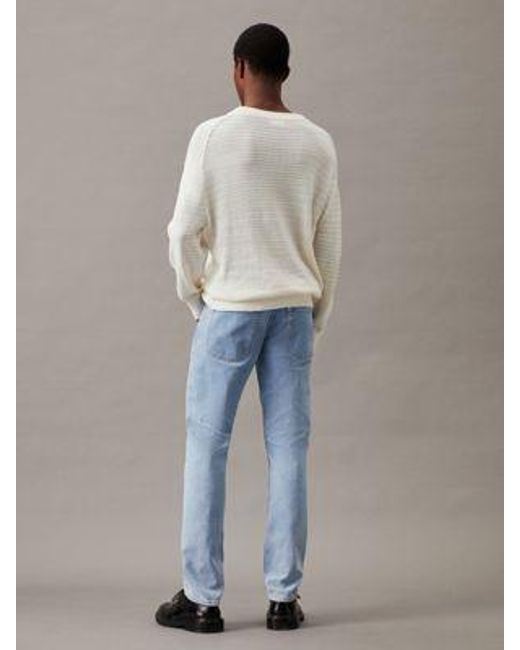 Slim Coolmax Jeans Calvin Klein de hombre de color Blue