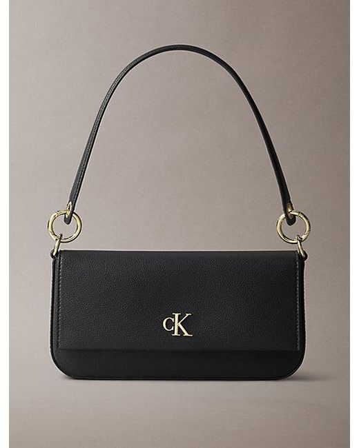 Calvin Klein Gray Wandelbare Schultertasche