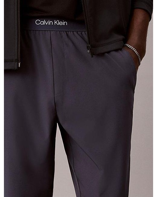 Calvin Klein Multicolor Sport Water Repellent Performance Trousers for men