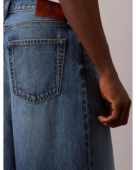 Calvin Klein Blue Jeans Extreme Baggy Jeans for men