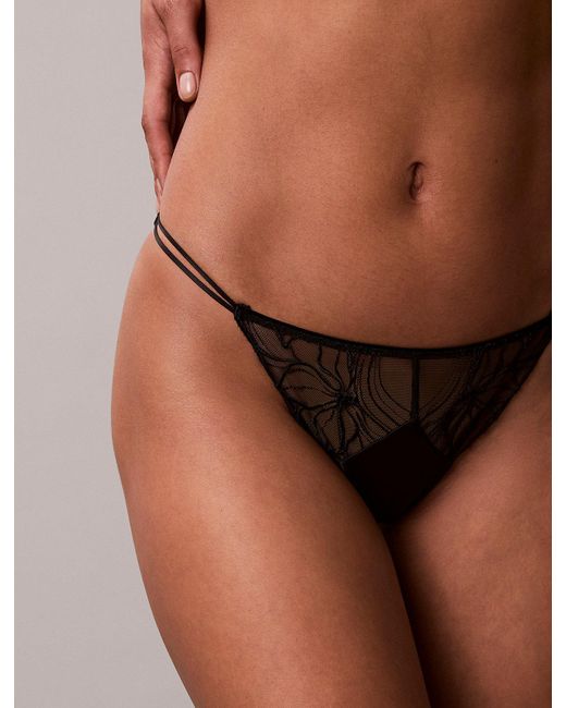 Culotte Calvin Klein en coloris Black