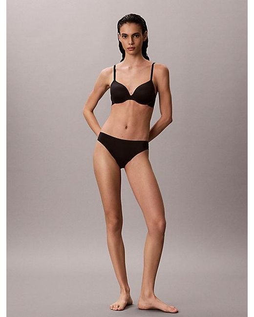 Calvin Klein Brown Bikini Briefs Perfectly Fit Lace