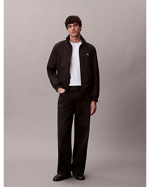 Calvin Klein Brown Jeans Technical Zip Up Jacket for men