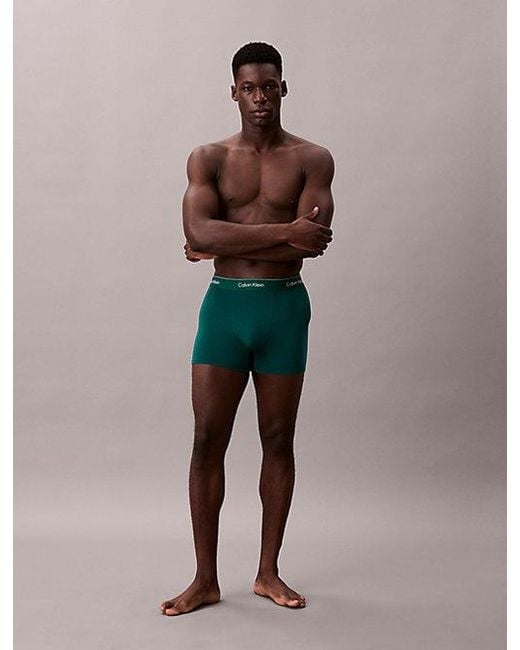 Calvin Klein Blue 5 Pack Relaxed Trunks for men