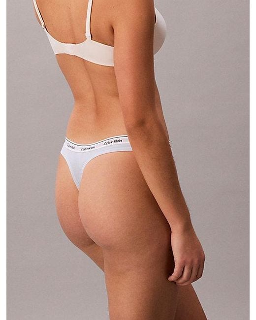 Calvin Klein Multicolor Thong Icon Logo