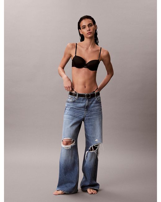 Calvin Klein Blue String Tanga