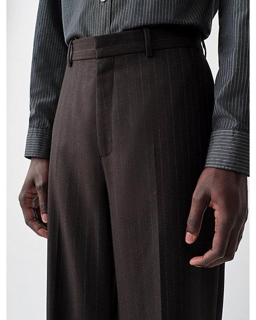 Calvin Klein Brown Archie Wide Leg Pants for men