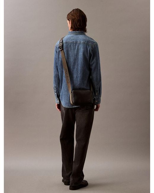 Borsa A Tracolla Per Fotocamera di Calvin Klein in Multicolor da Uomo