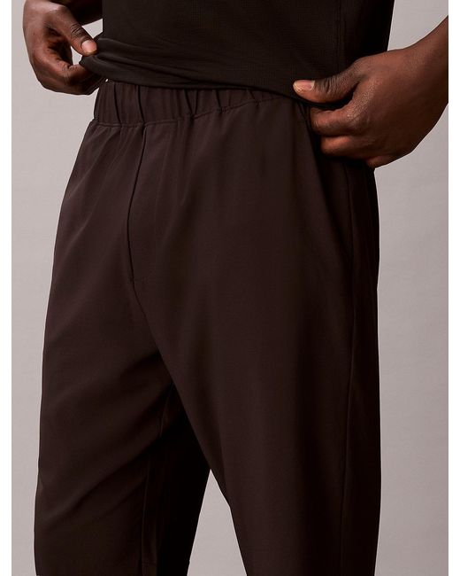Calvin Klein Brown Woven Trousers for men