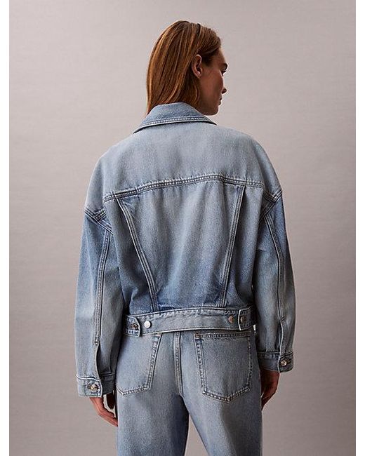 Calvin Klein Blue Jeans Relaxed Denim Jacket