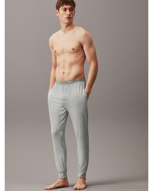 Pantalon de jogging d'intérieur - Ultra Soft Modern Calvin Klein pour homme en coloris Gray