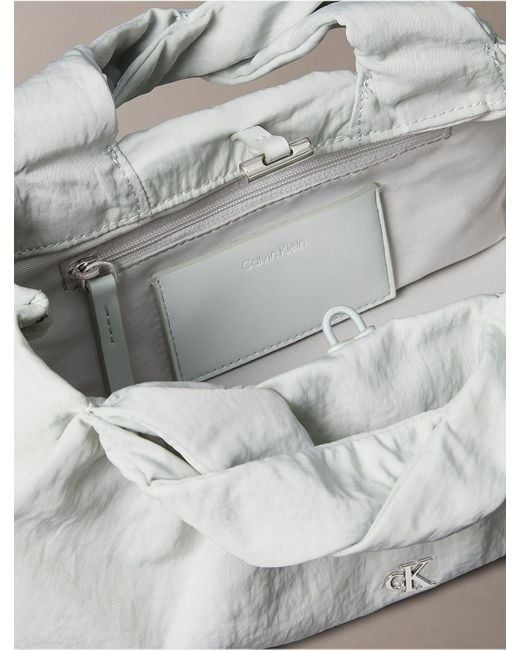 Calvin Klein Metallic Twist Crossbody Bag