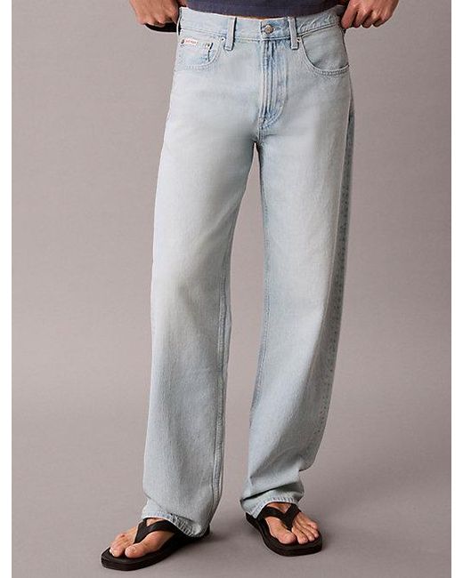 Calvin Klein Blue Jeans 90S Straight Jeans for men