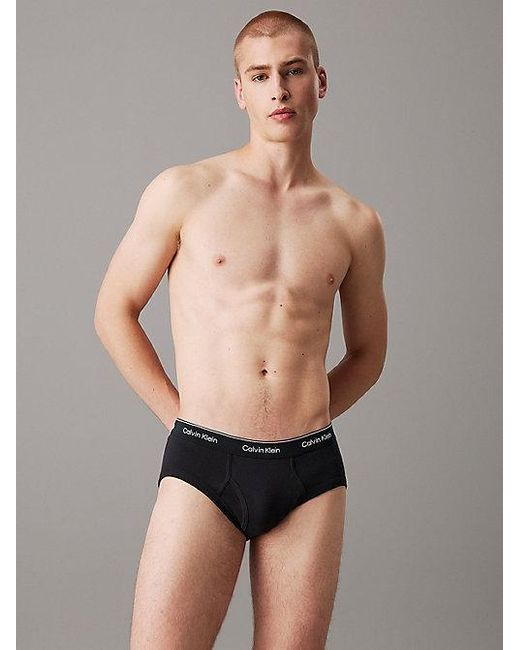 Calvin Klein 3Er-Pack Slip – Cotton Classics in Black für Herren