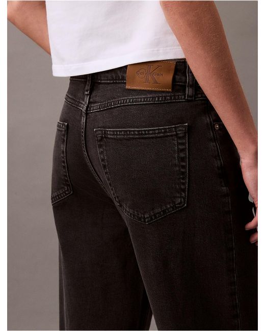 Calvin Klein Brown 90S Straight Jeans