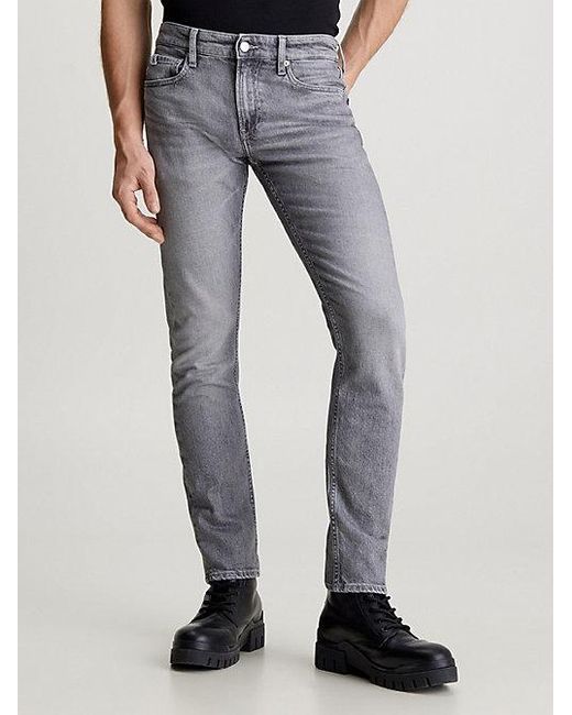 Calvin Klein Slim Jeans in het Blue voor heren