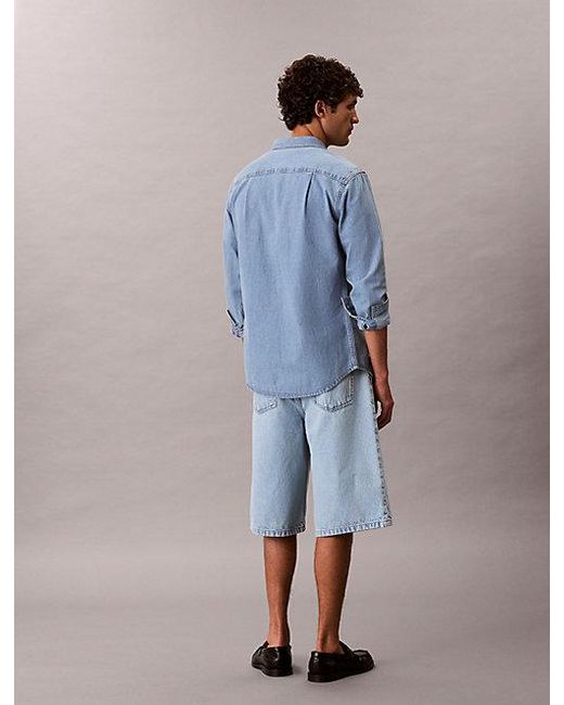 Calvin Klein Shorts in het Blue voor heren