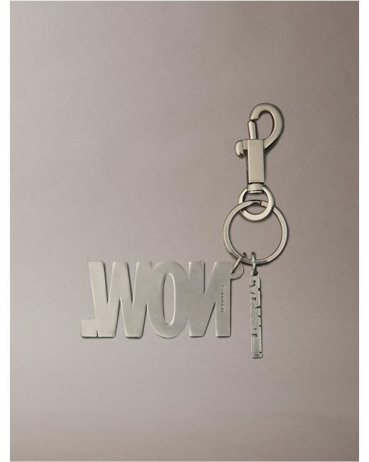 Calvin Klein Green Bold Graphic Key Fob for men