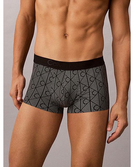 Calvin Klein Black Low Rise Trunks Ck for men
