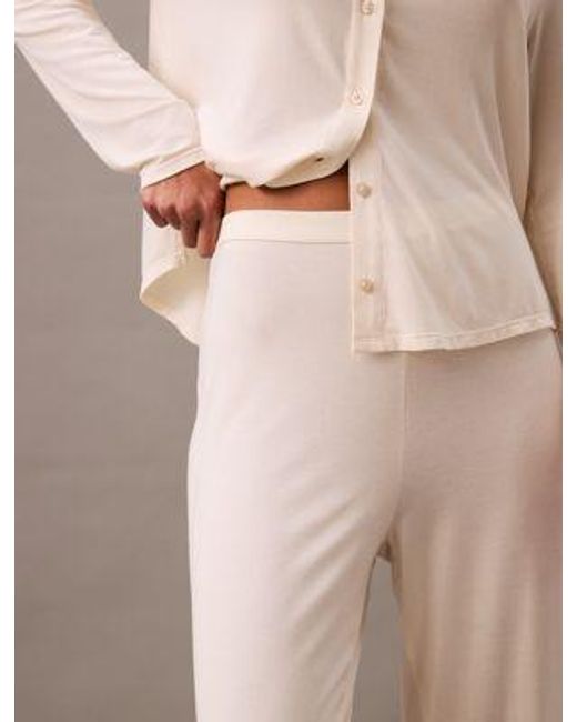 Pantalón de pijama - Ultra Soft Modal Calvin Klein de color Natural