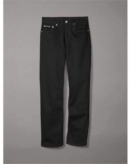Calvin Klein Brown 90s Straight Fit Jeans