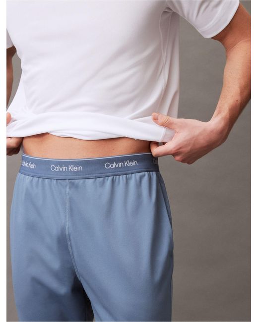 Calvin Klein Gray Modern Sport Tapered Joggers for men