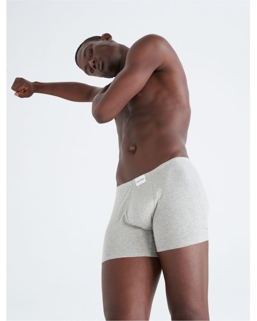 Calvin Klein Pure Cotton Stretch Blend 3-pack Boxer Brief for Men