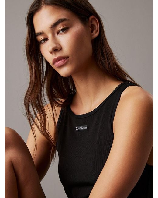 Maillot De Bain Dos Nageur Calvin Klein en coloris Black