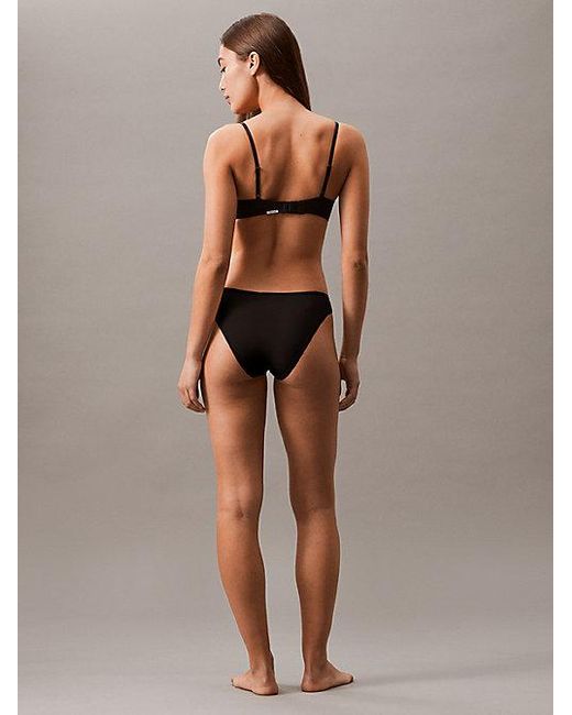 Calvin Klein Brown Demi T-Shirt Bra Cotton Modal Bare