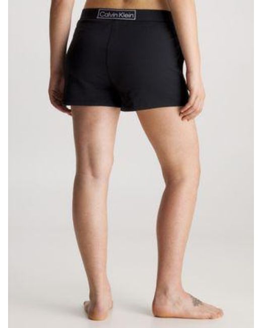 Pantaloncini corti pigiama - reimagined Heritage Calvin Klein de color Black