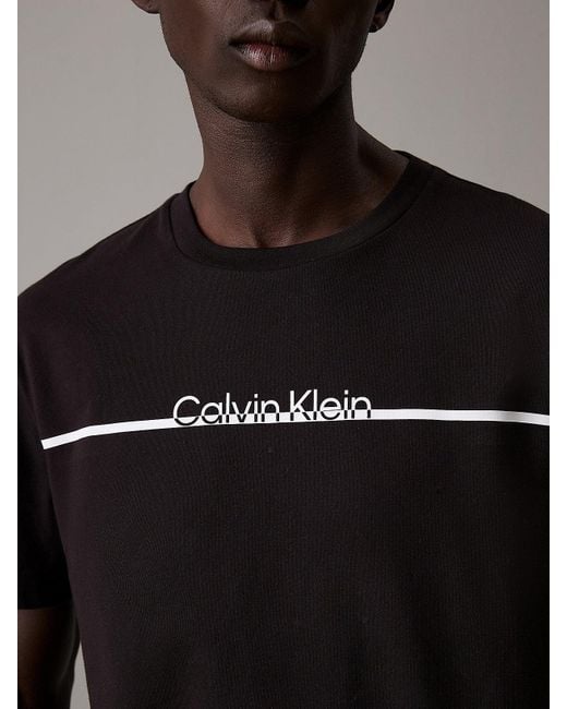 Calvin Klein Black Logo T-Shirt for men