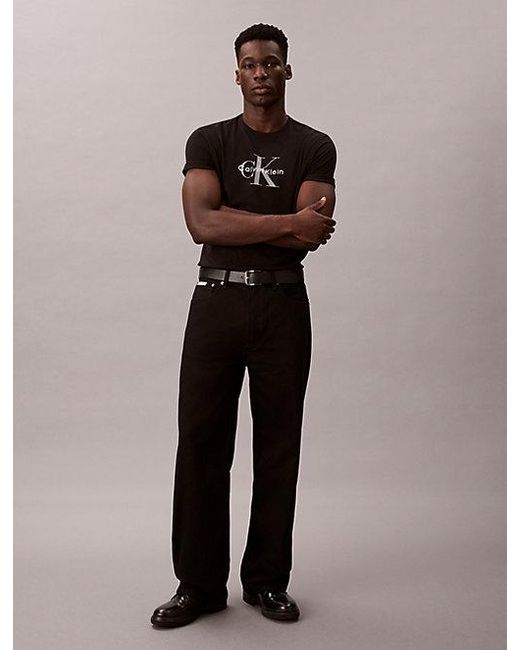Calvin Klein Black Jeans Baggy Jeans for men