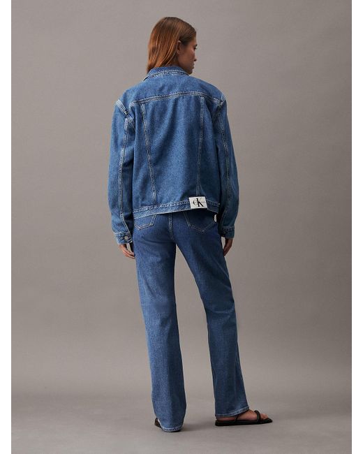 Veste en jean collector Calvin Klein en coloris Blue