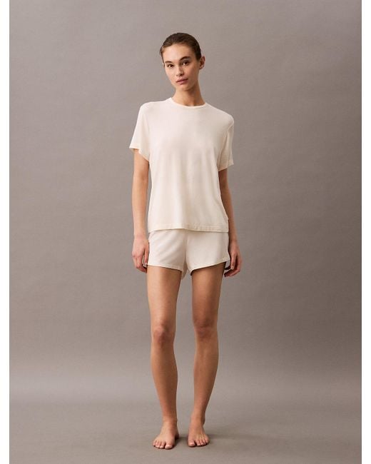 Calvin Klein Natural Lounge Shorts