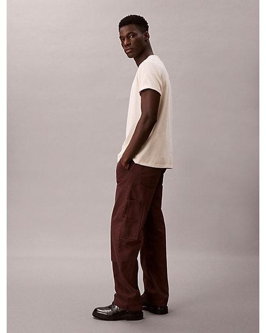 Calvin Klein Straight Leg Carpenter Jeans in Multicolor für Herren