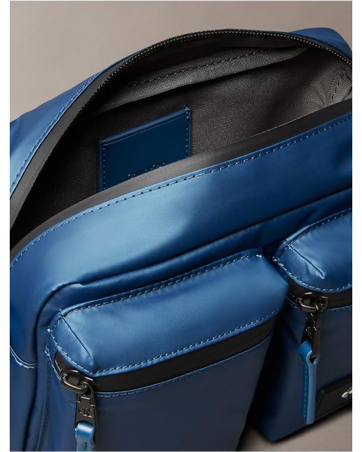 Calvin Klein Blue Utility Camera Bag for men