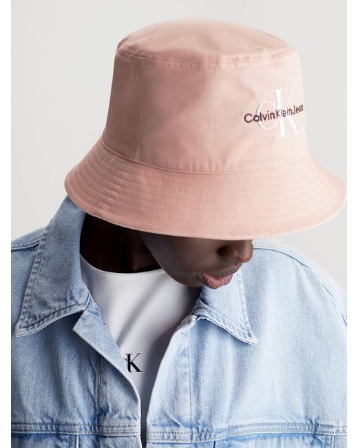 Bob en sergé Calvin Klein en coloris Pink
