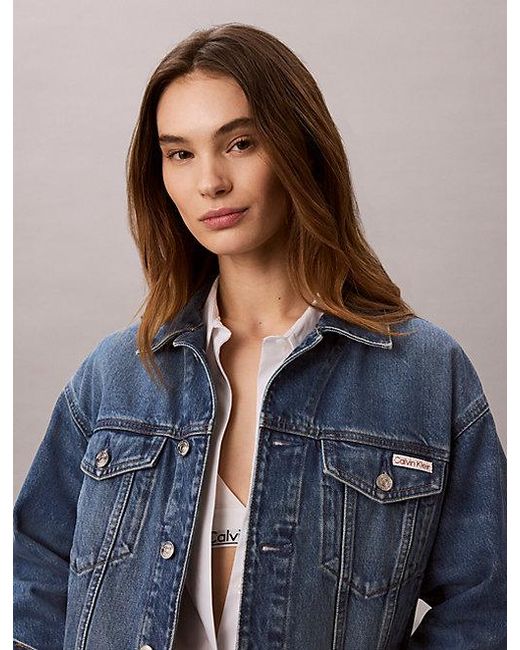 Calvin Klein Blue Jeans 90S Denim Jacket